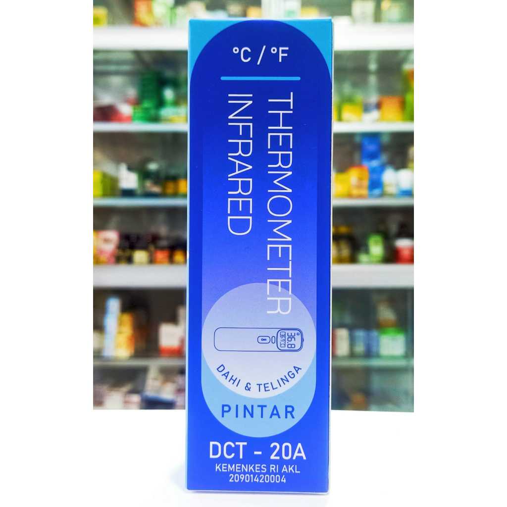 DCT-20A (DR CARE THERMOMETER INFRARED DAHI & TELINGA @1 SET) - TERMOMETER INFRARED PENGUKUR SUHU