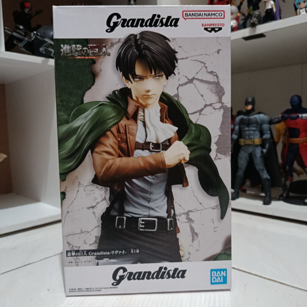 Figure Banpresto Attack On Titans - Grandista Levi