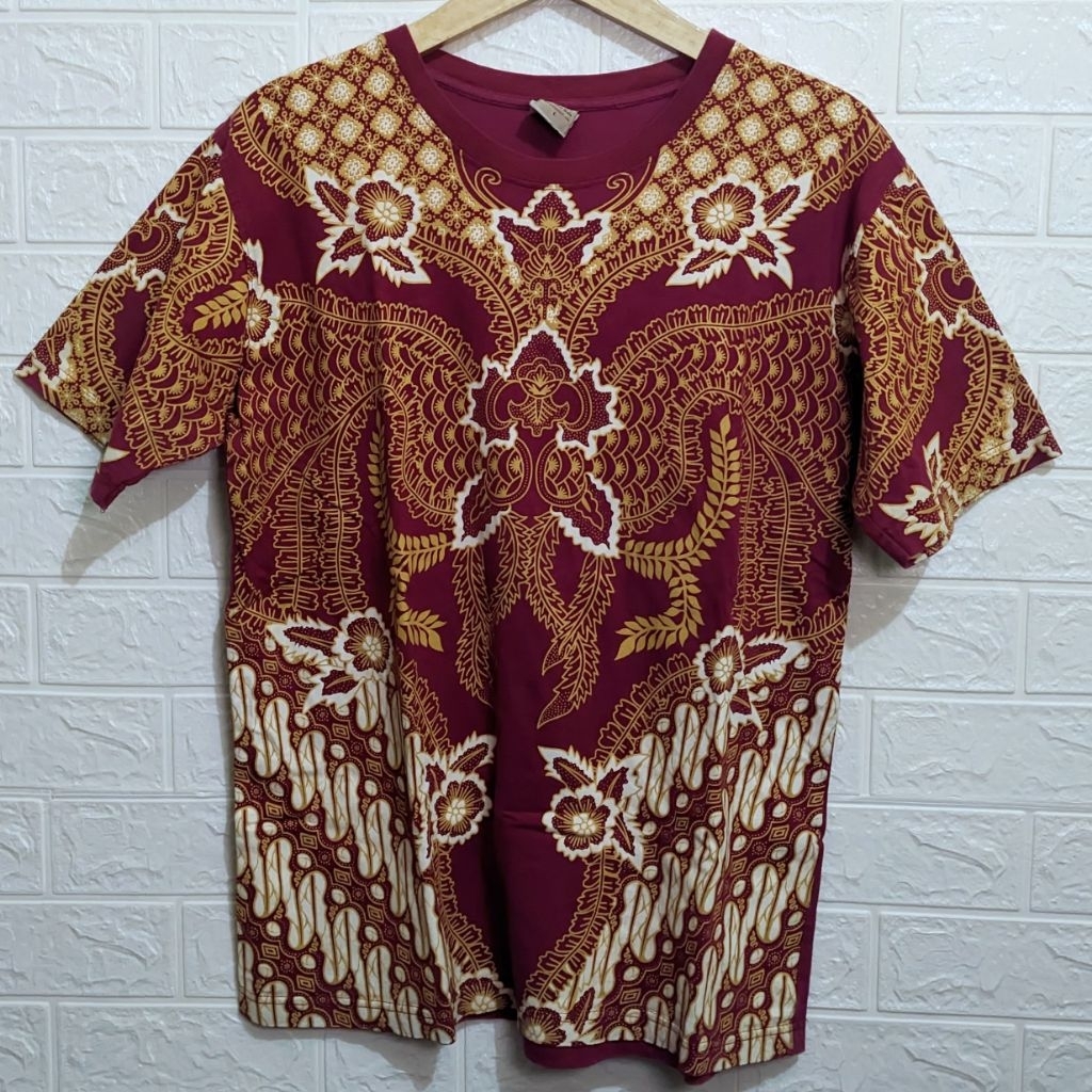 Kaos Batik KLAMBEN Khas Solo Motif Keren