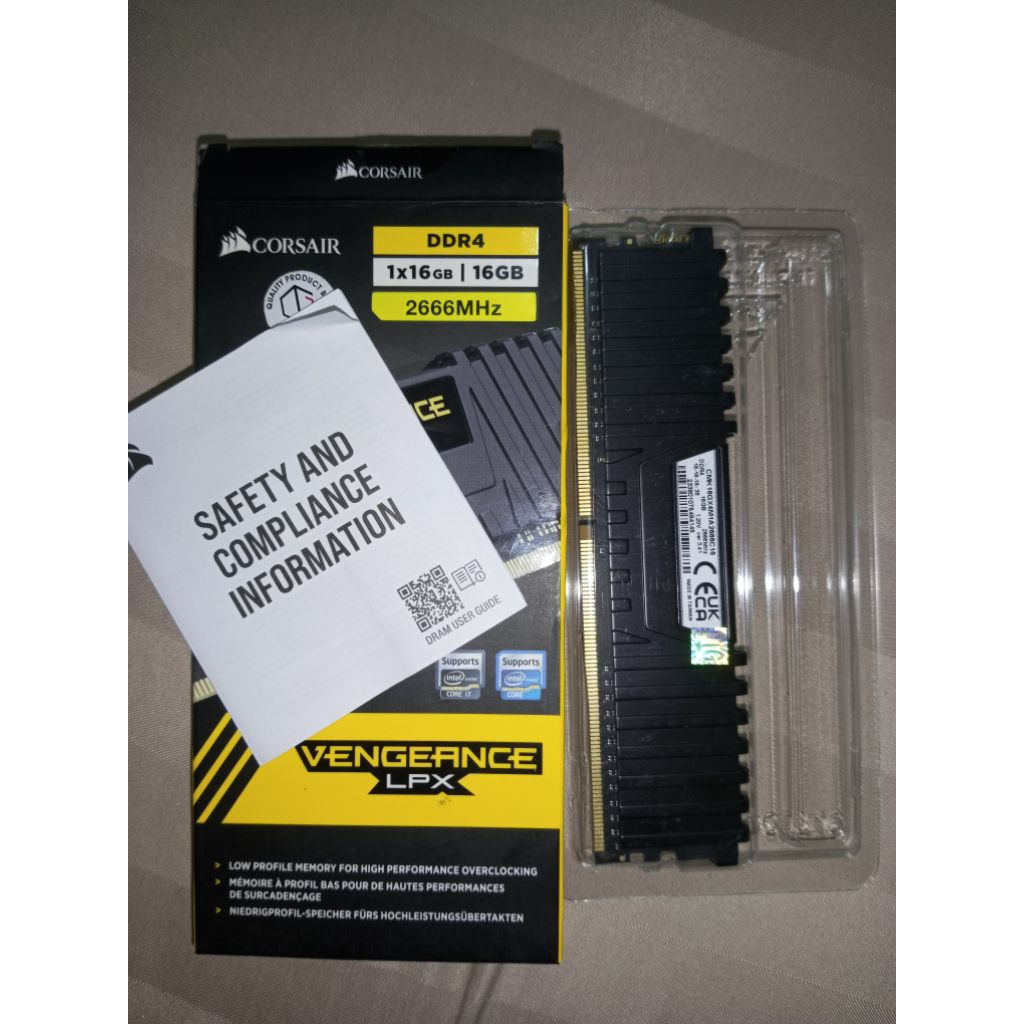 RAM CORSAIR 16GB 2666MHZ DDR4 FULLSET