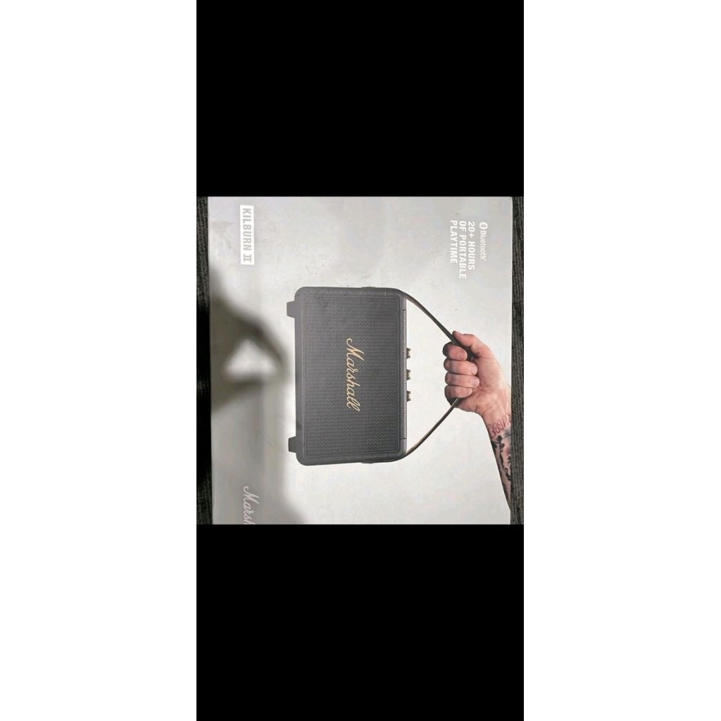 speaker aktip bluetooth marshall killburn 2 original new