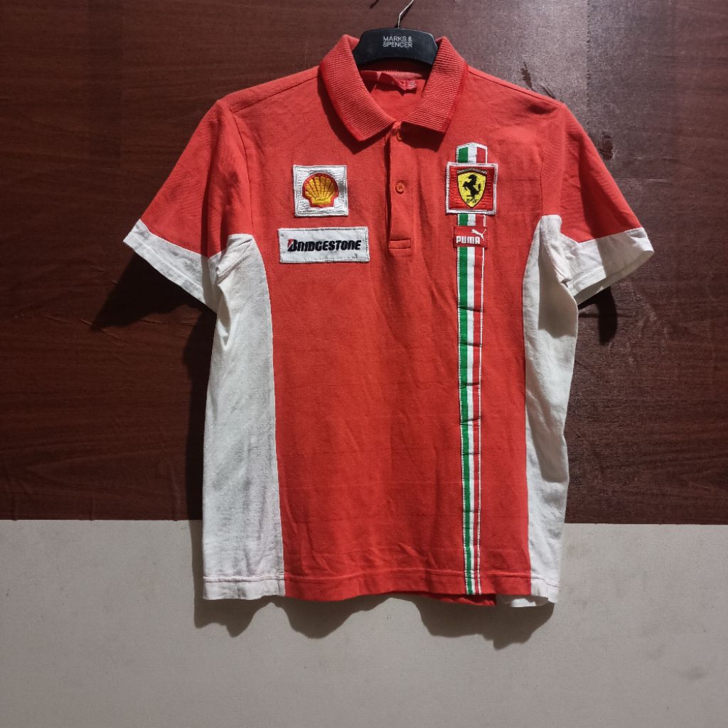 puma x ferrari poloshirt
