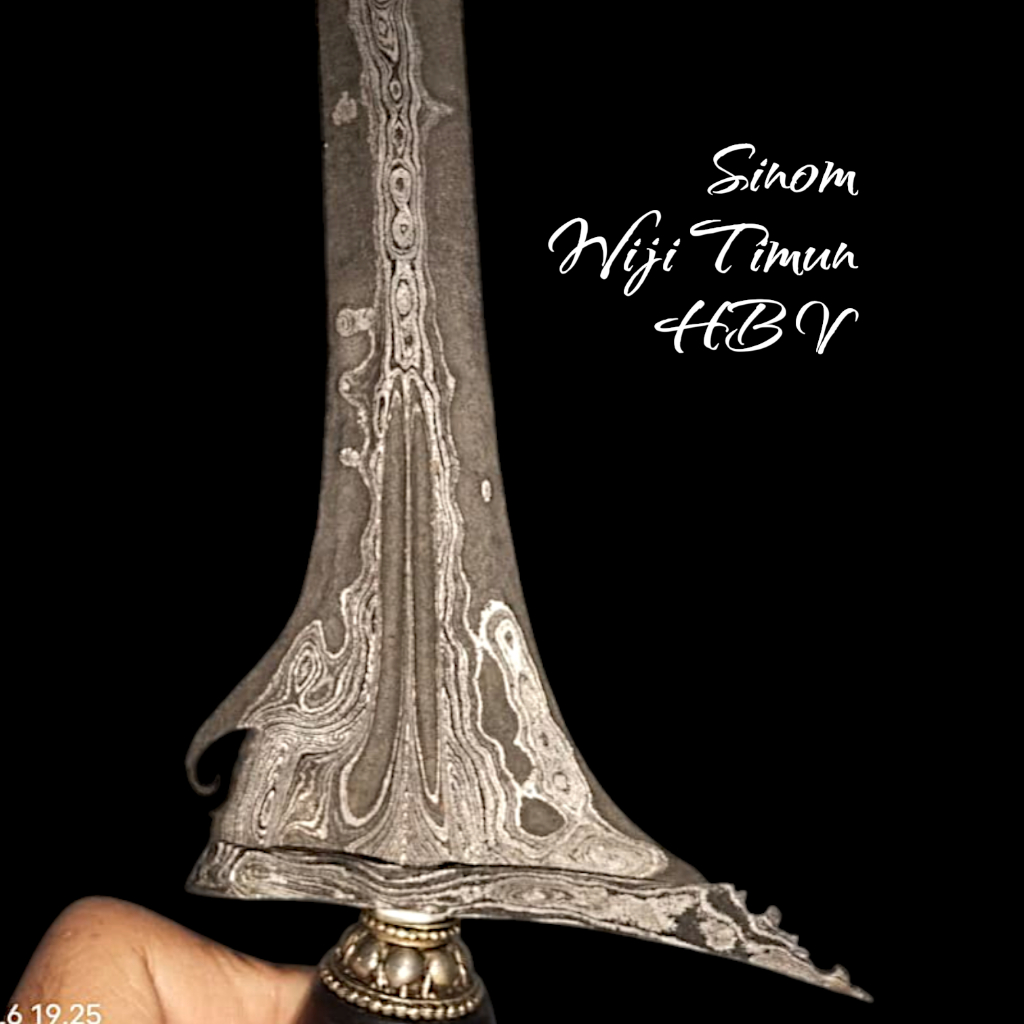 Keris Sinom Pamor Wiji Timun Tangguh HB V