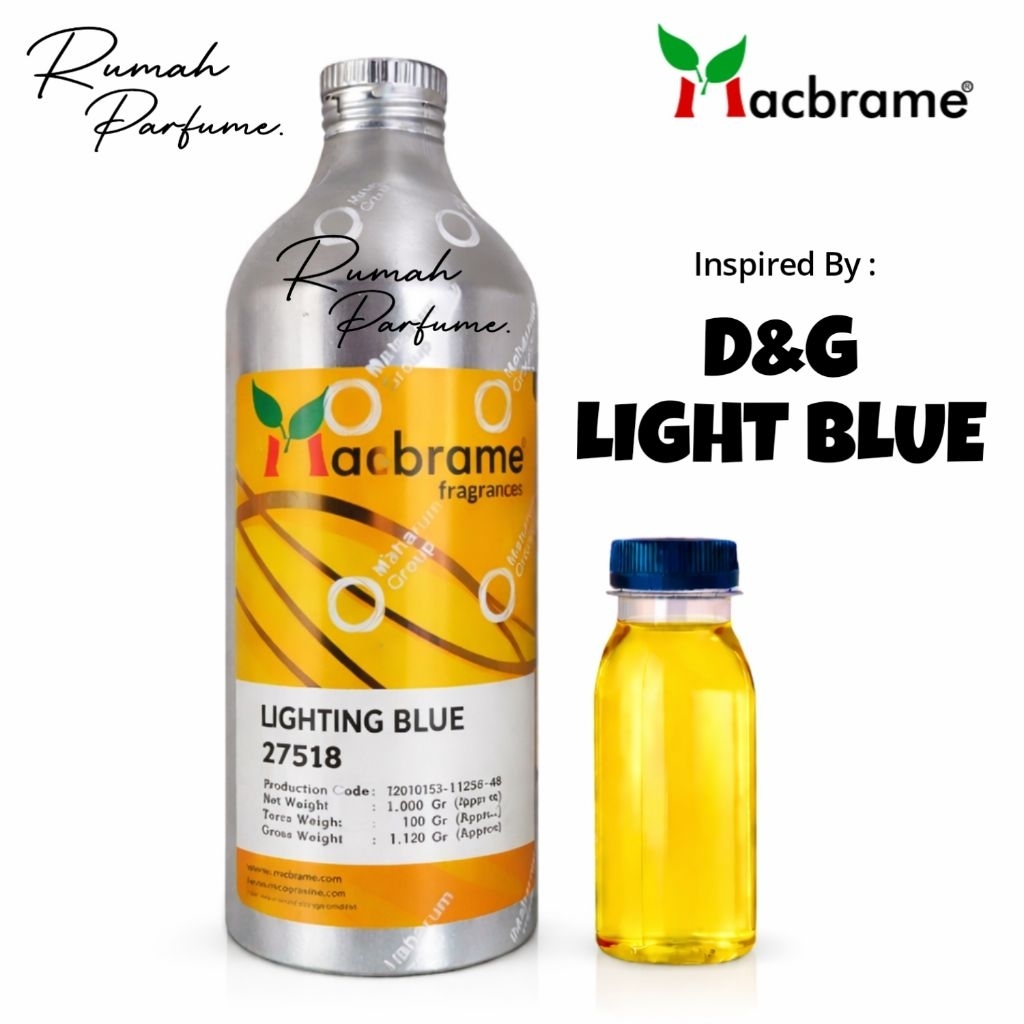 LIGHTING BLUE | MACBRAME REPACK 100% MURNI