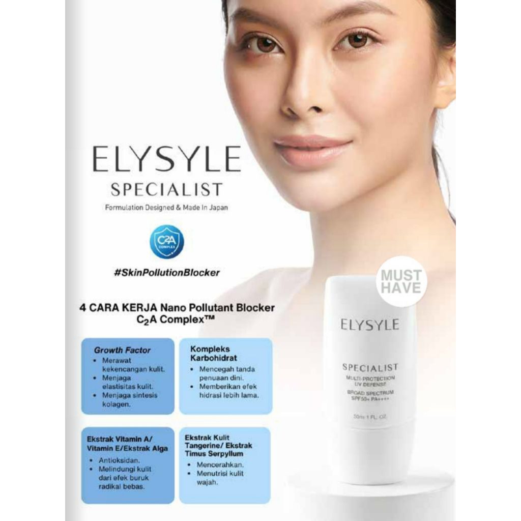 SUNSCREEN ELYSYLE SPF 50+ PA ++++