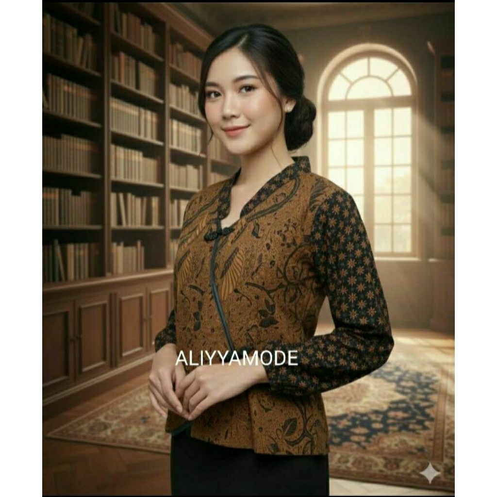 Blus Paris Batik Solo Blus Batik Wanita