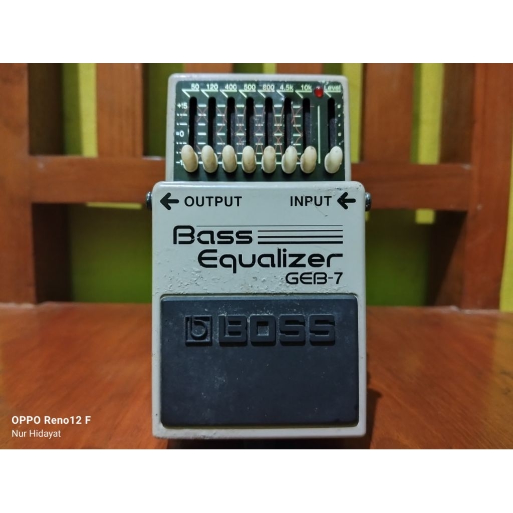 efek boss equalizer bass boss geb7
