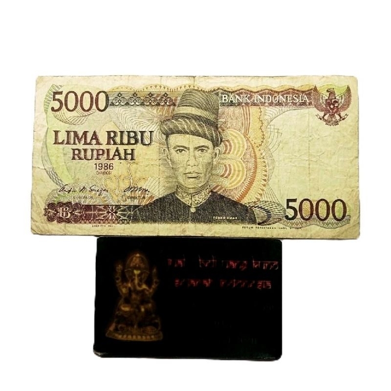 UANG 5000 RUPIAH 1986