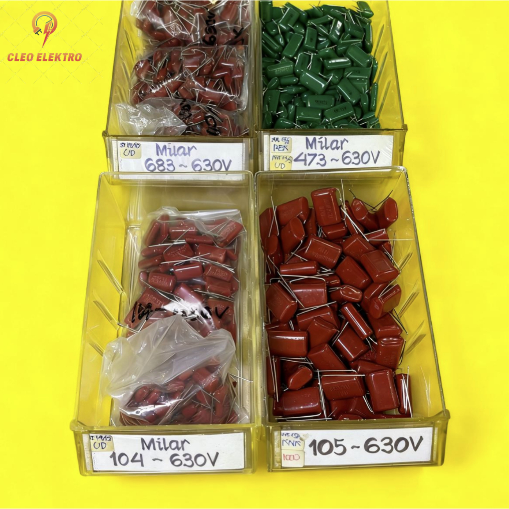 CAPASITOR MILAR 104 / 105 / 473 / 683 J - 630V VOLT KAPASITOR MYLAR