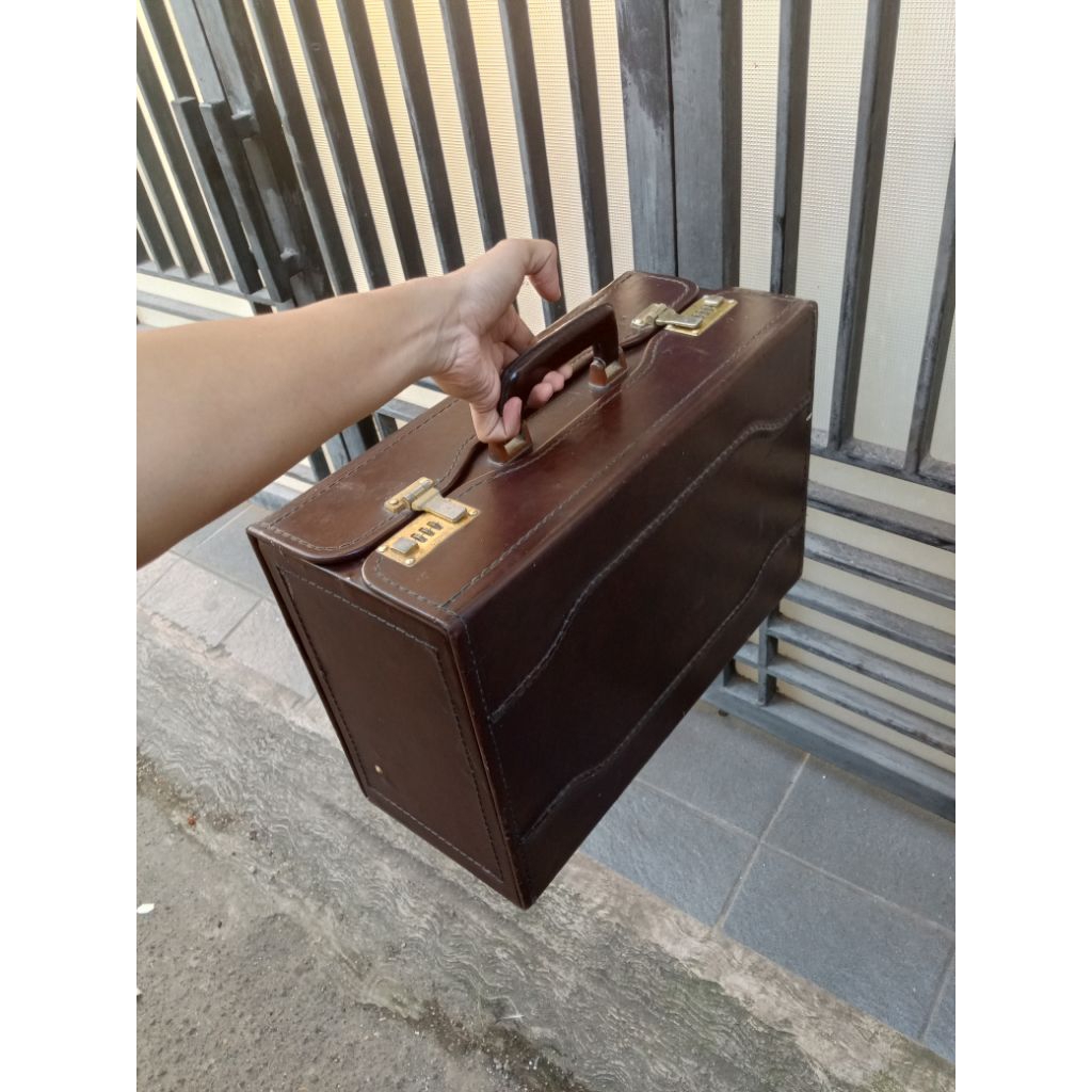 Koper Jadul Lawas Retro Koper Kulit Vintage