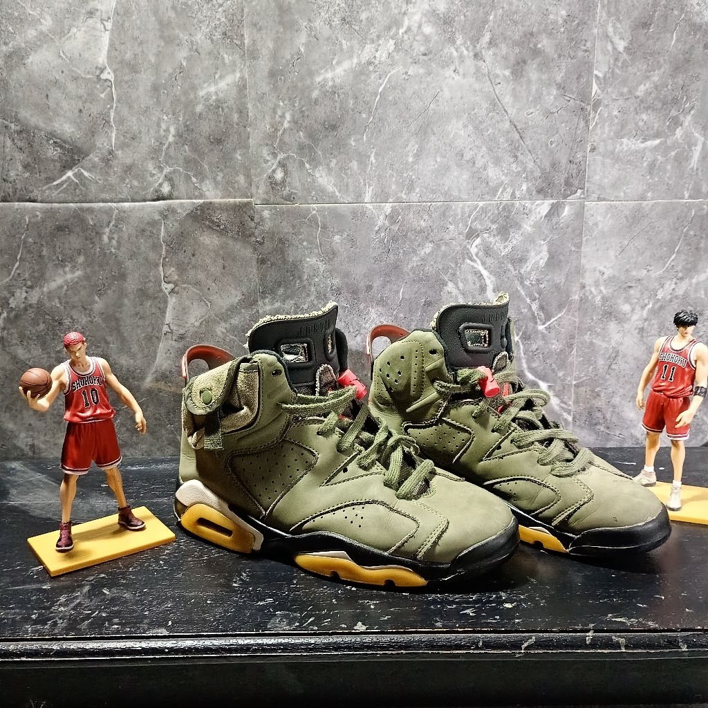 Air Jordan 6 Retro SP x Travis Scott, Medium Olive