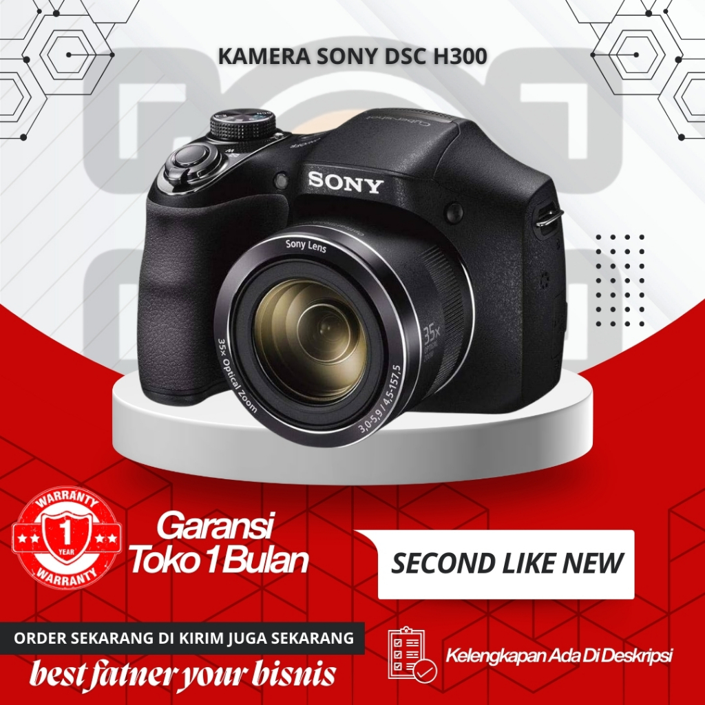 KAMERA SONY DSC H300 MULUS SEPERTI BARU