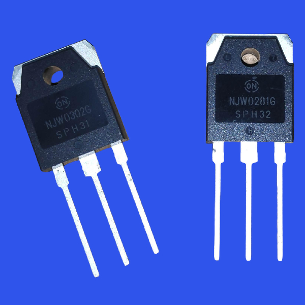 Transistor Final Audio NJW0281G + NJW0302G | Power Amplifier High Watt TO-3P Original Quality