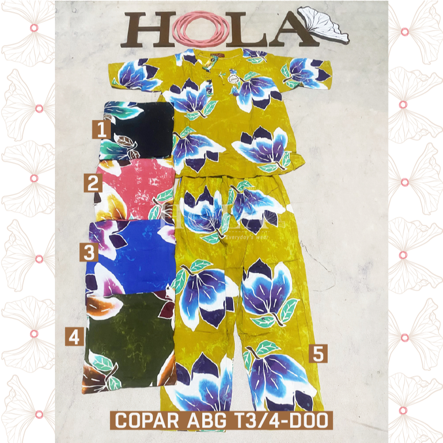 HOLA_FASH | CP ABG, BATIK CAP PREMIUM, SETELAN CP ABG COPAR