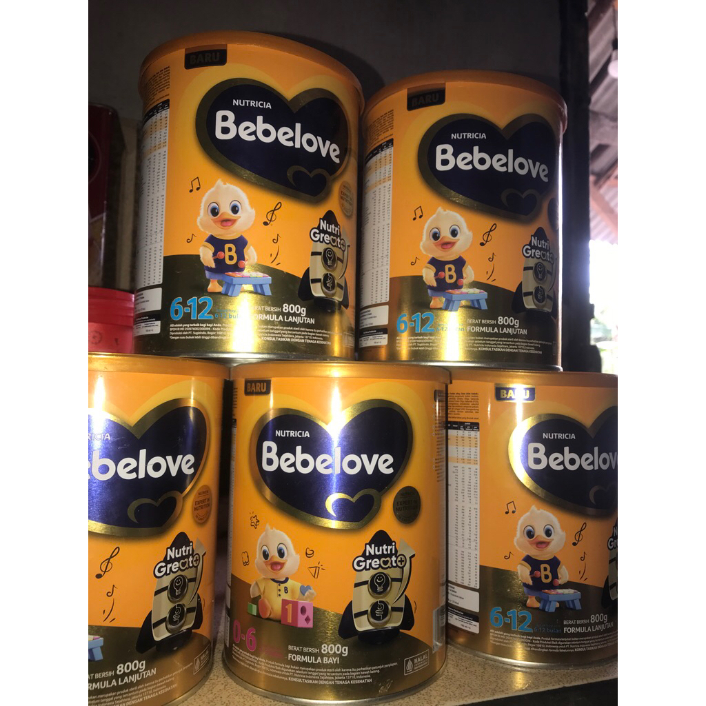 Kaleng kosong bekas susu Bebelove