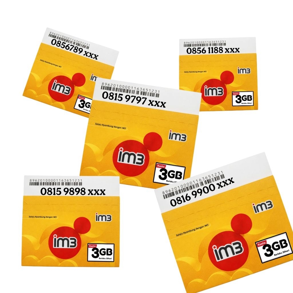 Nomor Cantik Indosat 11 Digit Kartu Perdana im3 prabayar