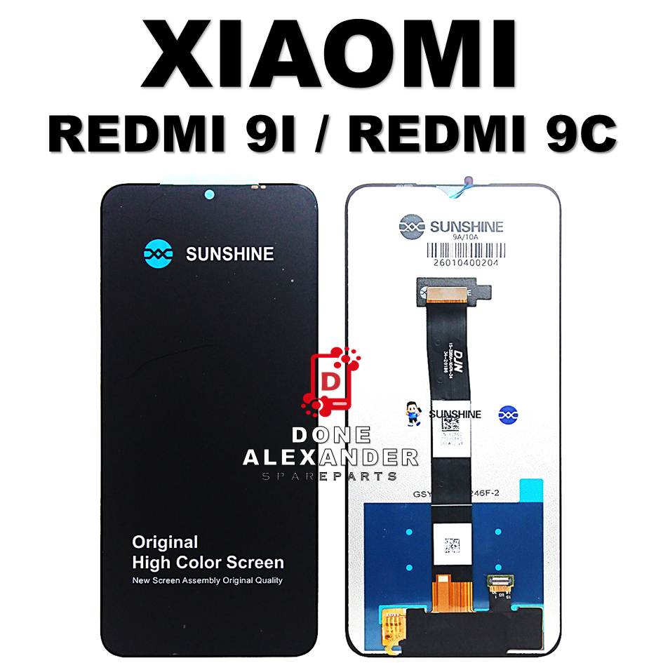 LCD TOUCHSCREEN XIAOMI REDMI 9I / REDMI 9C ORIGINAL 100% FULLSET