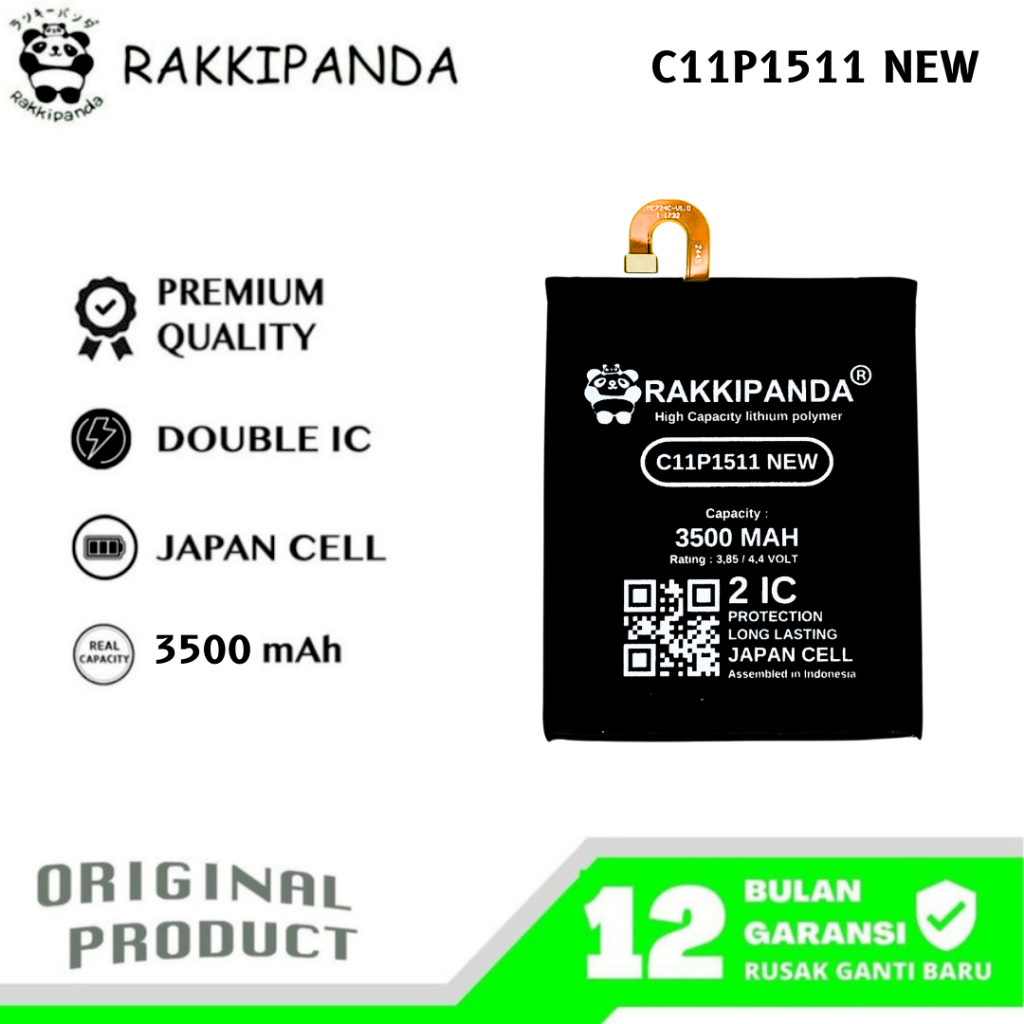 RakkiPanda - C11P1511 New Zenfone 3 5.5 ZE552KL/3 Deluxe 5.7 ZS570KL/4 Selfie 5.5 ZD553KL Batre Batr