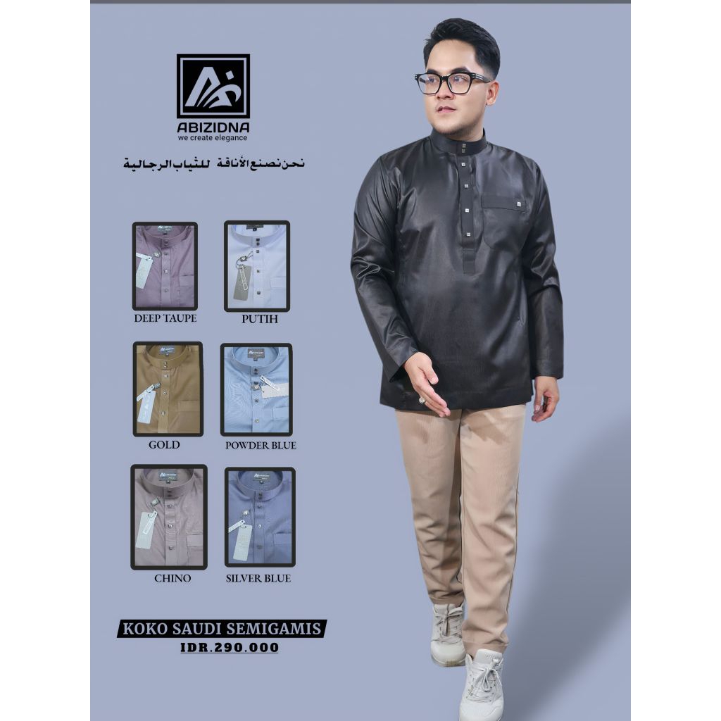 BAJU KOKO Abi zidna saudi semi gamis