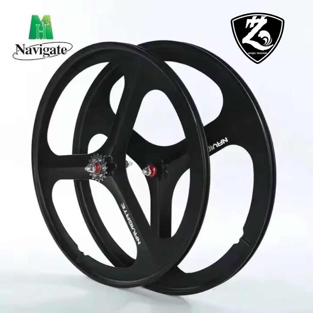Navigate 3 Spoke 700C  (Depan dan Belakang 1 set )