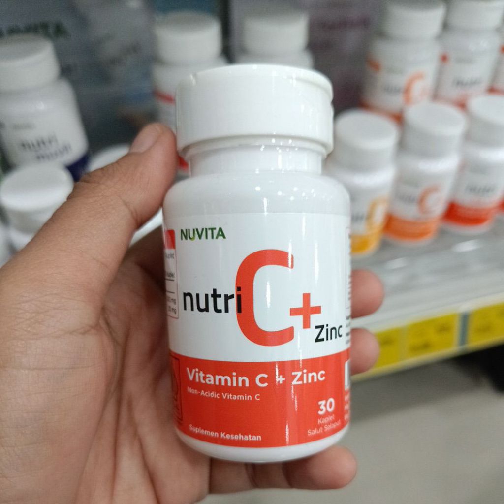 Nuvita Nutri Vitamin C + Zinc - 30 Kaplet