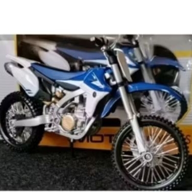 mainan miniatur motor trail Yamaha yz 250 propo scala1:12