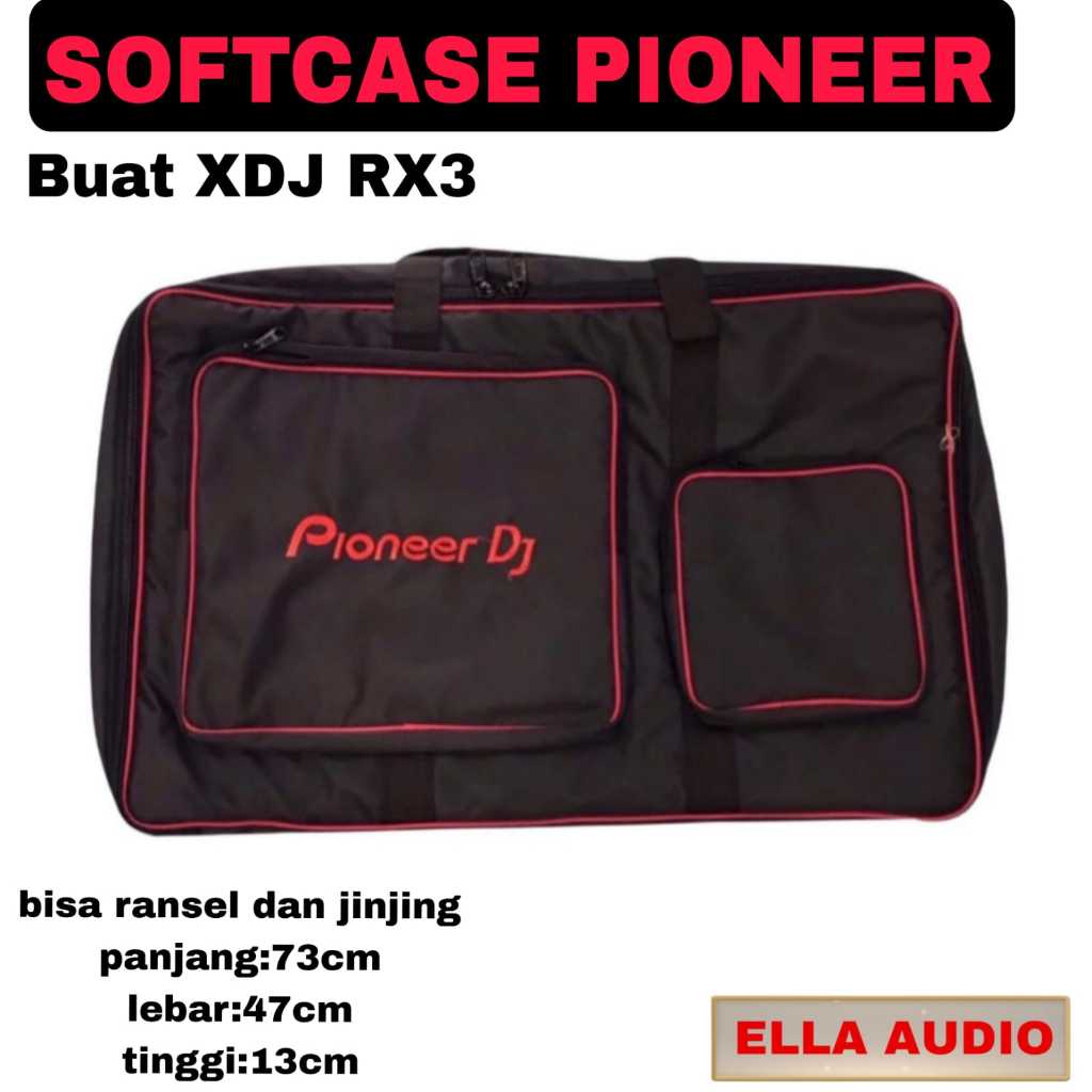 Softcase Gigbag Tas Pioneer XDJ RX3 Controller Case Bag