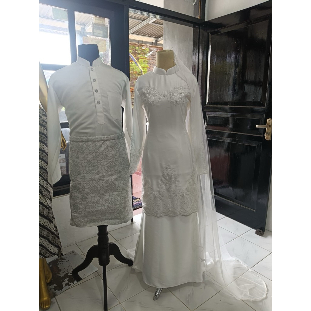 gaun pengantin malaysia melayu gaun akad gaun walimah wedding dress