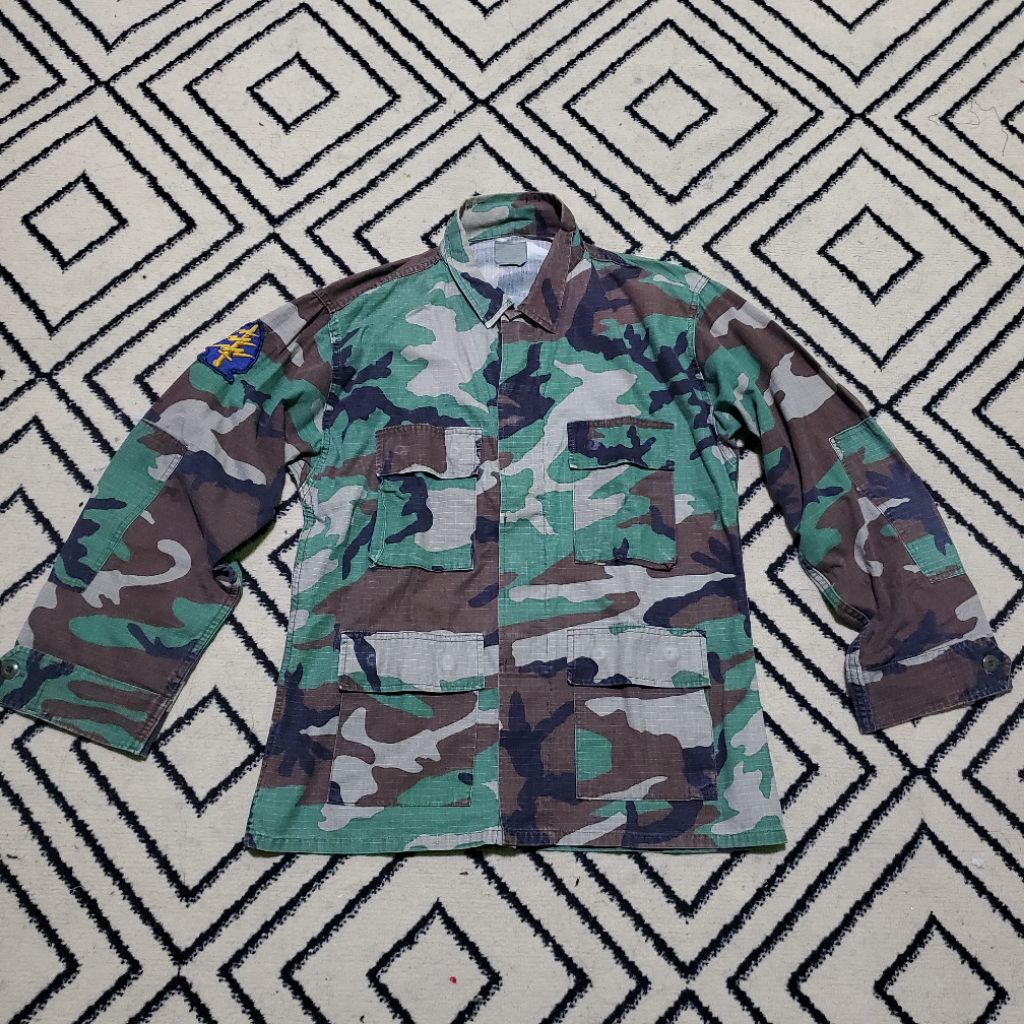 Kemeja BDU Woodland US M81 TRUSPEC