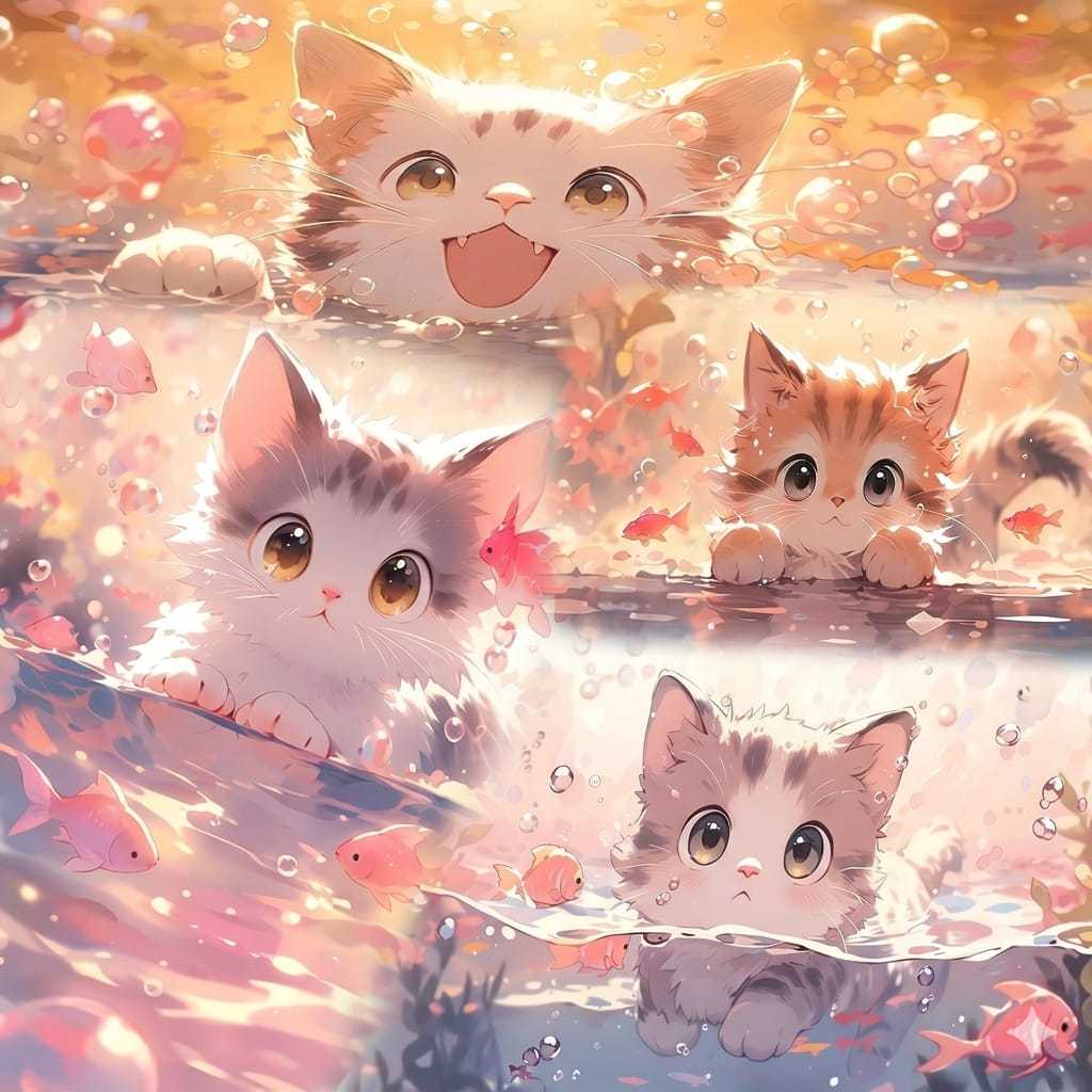 ALAS MOUSE PANJANG MOTIF KUCING LUCU UNTUK MEJA KOMPUTER KERJA DAN BELAJAR BAHAN HALUS DAN TIDAK LIC