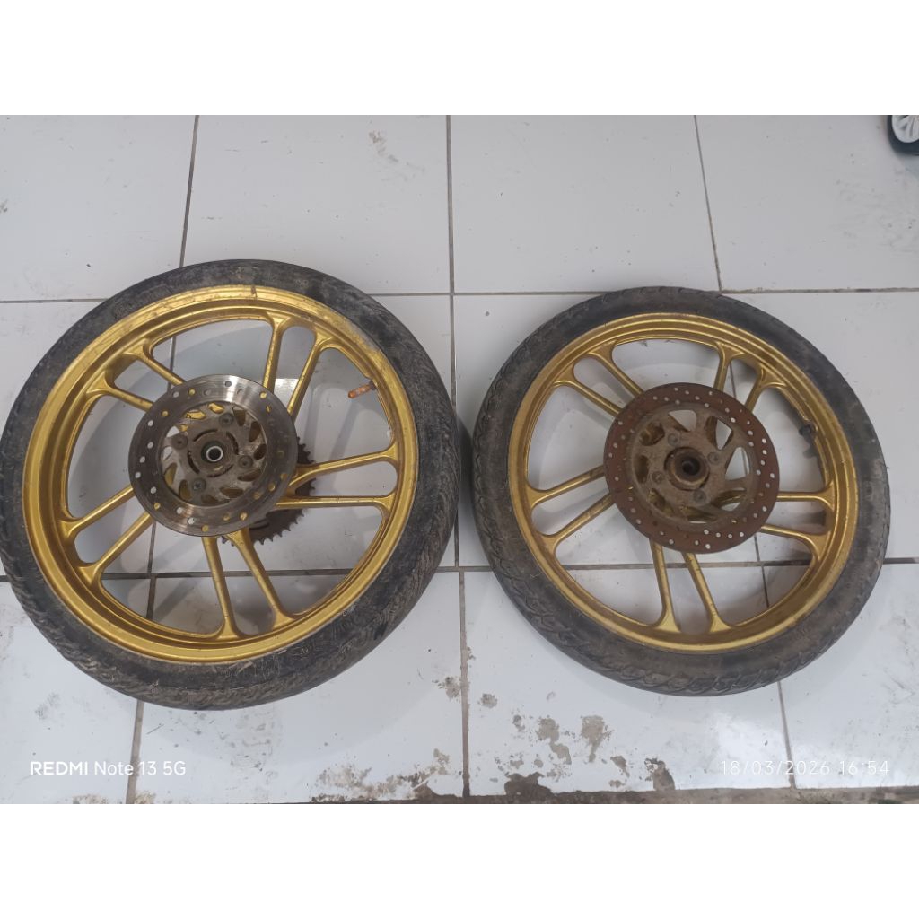 velk velg rasing honda cs1 cs one original lepasan