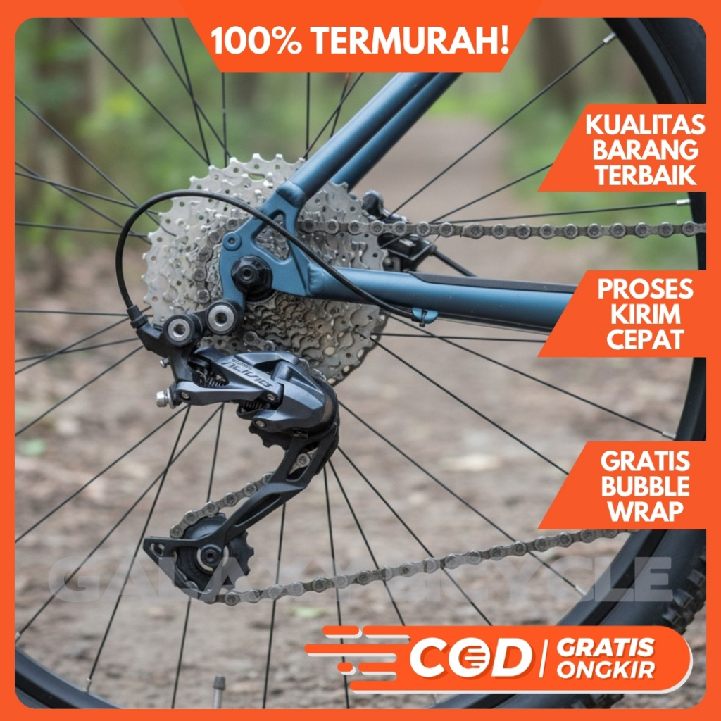 Rd Alivio 8/9/10 Speed Rear Derailleur M4000 Sepeda Lipat Mtb Roadbike Dll Co