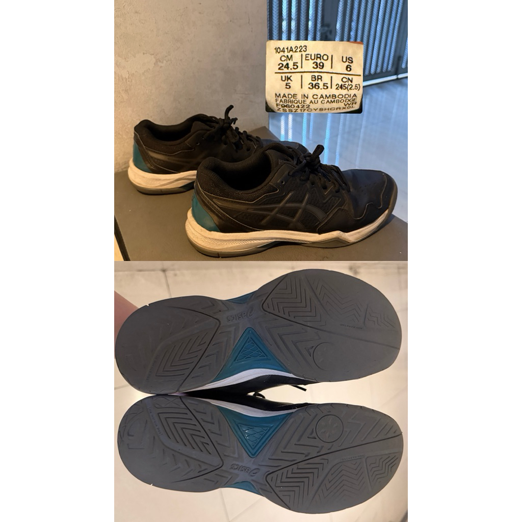 SEPATU TENNIS PADEL SECOND 2nd BEKAS ASICS