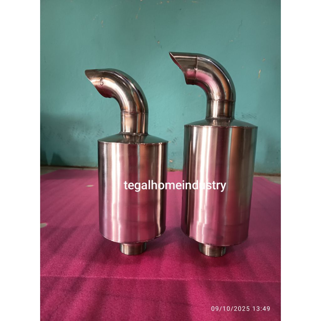 knalpot diesel dongfeng full stainless 12pk-26pk
