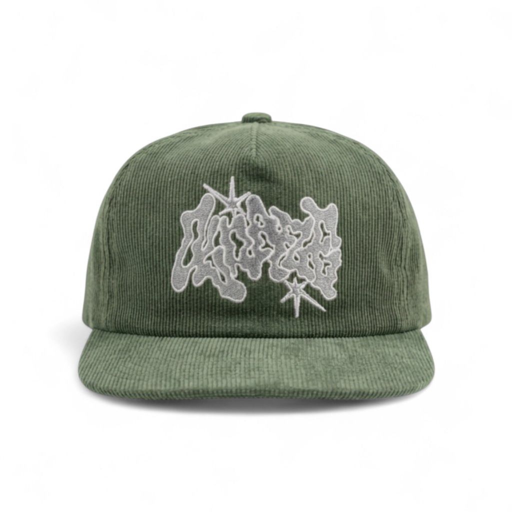 OLDAZE | Slees Corduroy Snapback Classic Hats | Sage