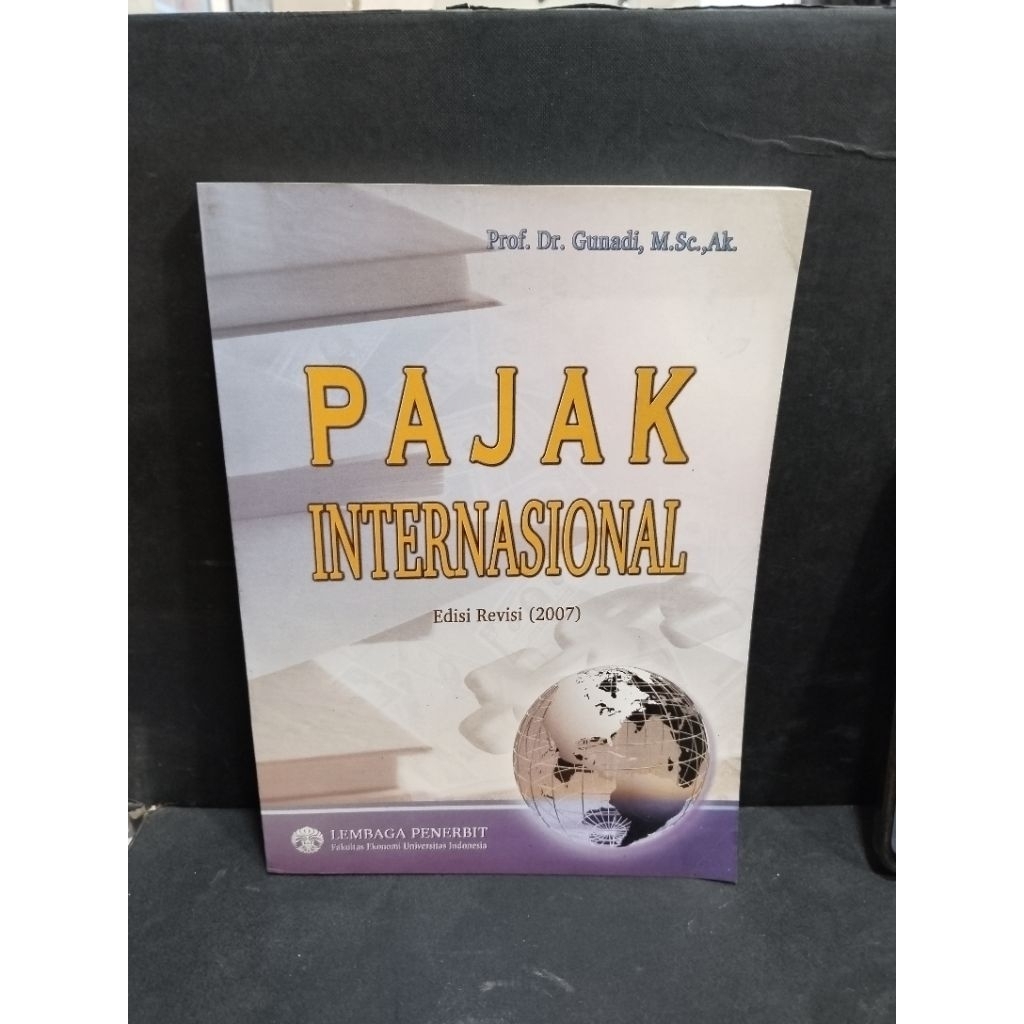 Buku original PAJAK INTERNASIONAL by Prof Dr Gunadi