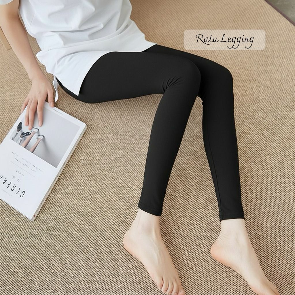Legging Wanita Dewasa Panjang Lejing Wanita Tebal - Celana Legging Panjang Wanita Dewasa