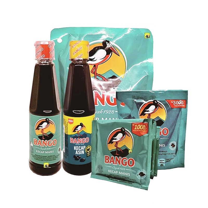 BANGO - Kecap Manis dan Asin Berbagai Kemasan