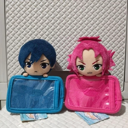 Ensemble Stars Isara Mao, Hokuto Hidaka, Trickstar Card Holder Wallet/Pass Case Plush Toy