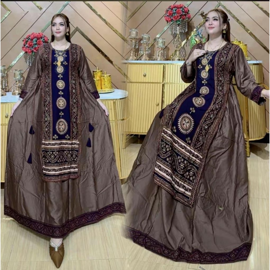 gamis hindi lidah terbaru