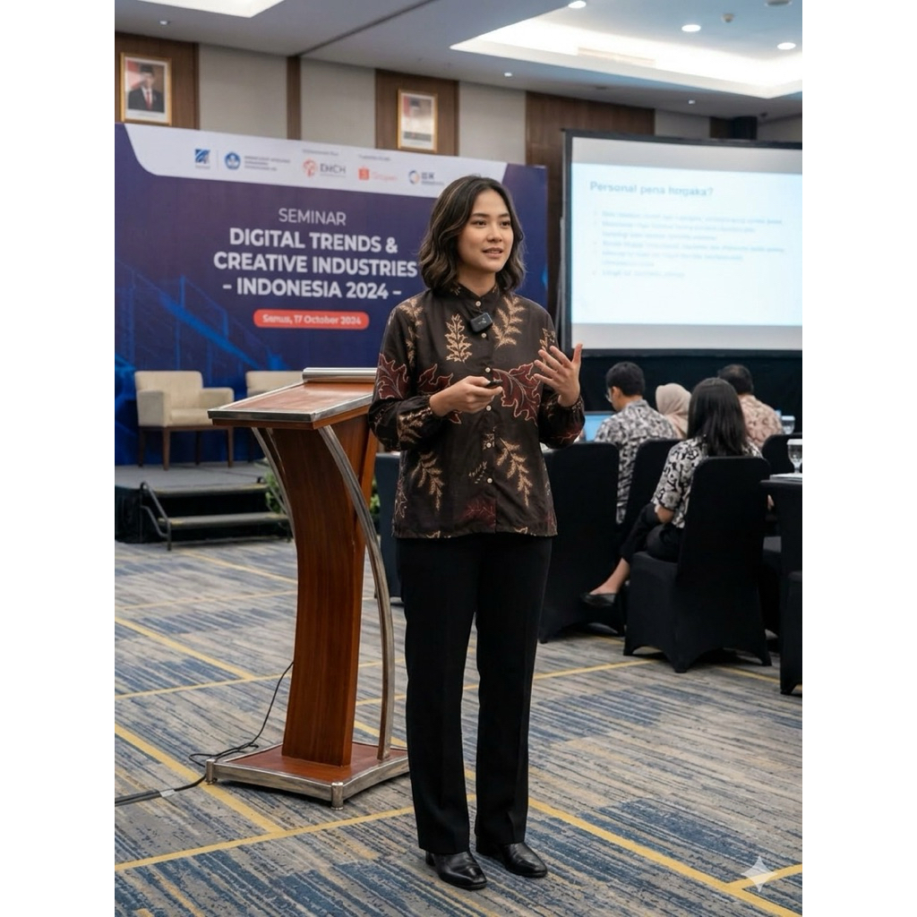 Masayu Batik - Blouse Batik Wanita Atasan Nusantara Series