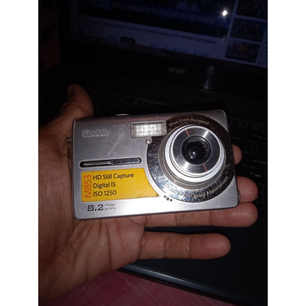 kamera pocket Digital Kodak M853/M863 8,2 Mp nyala mins