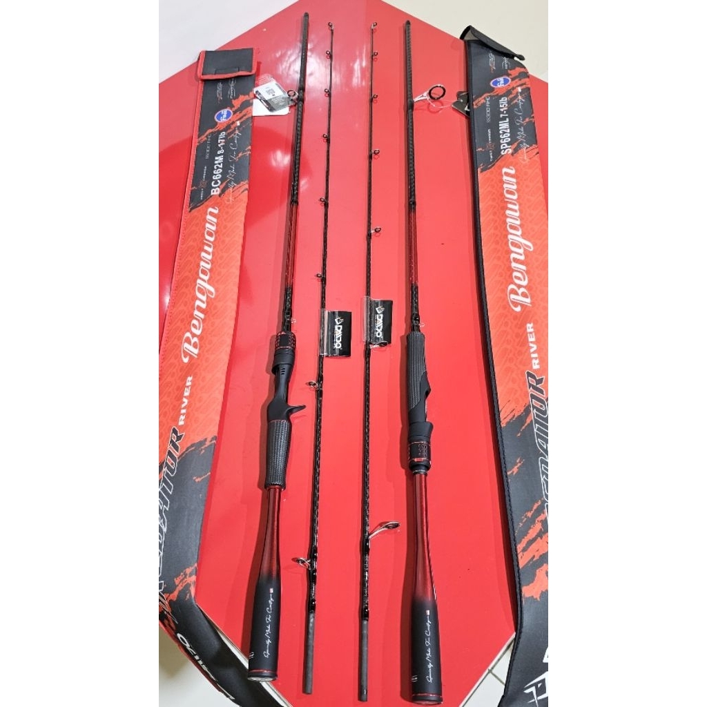 Joran DAIDO Predator River Bengawan 662 Spinning Casting