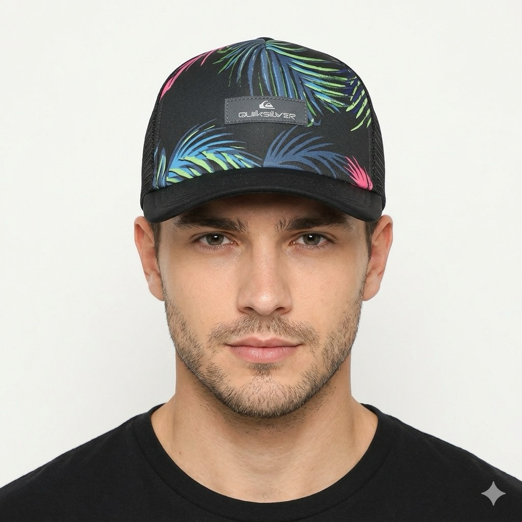 Topi pria Quiksilver original