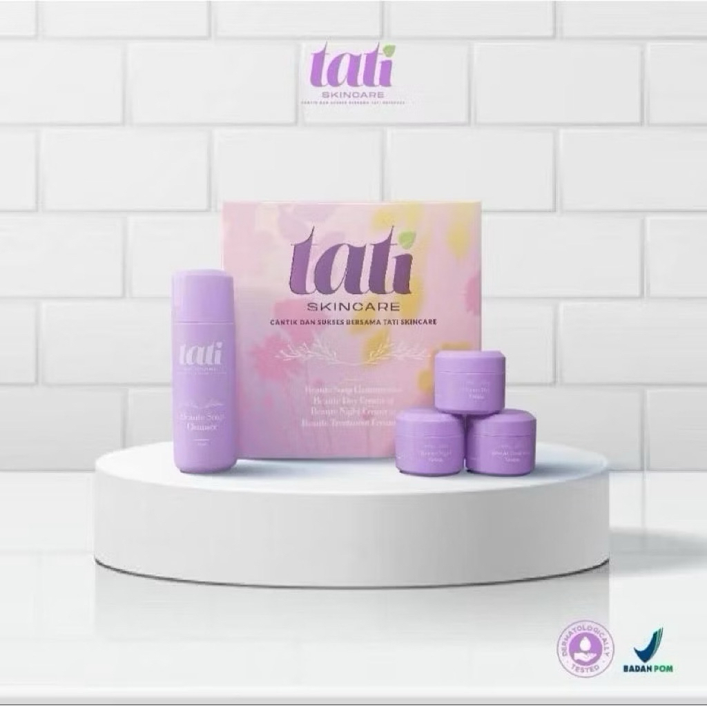 TATI SKINCARE 4 in 1 | TATI ORIGINAL BPOM | ecer tati skincare