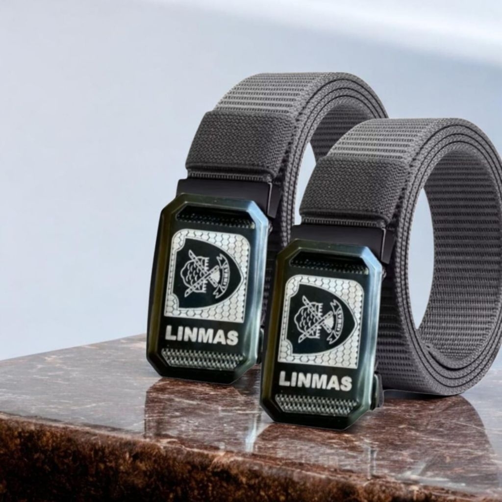 SABUK LINMAS IKAT PINGGANG TACTICAL LOGO LINMAS