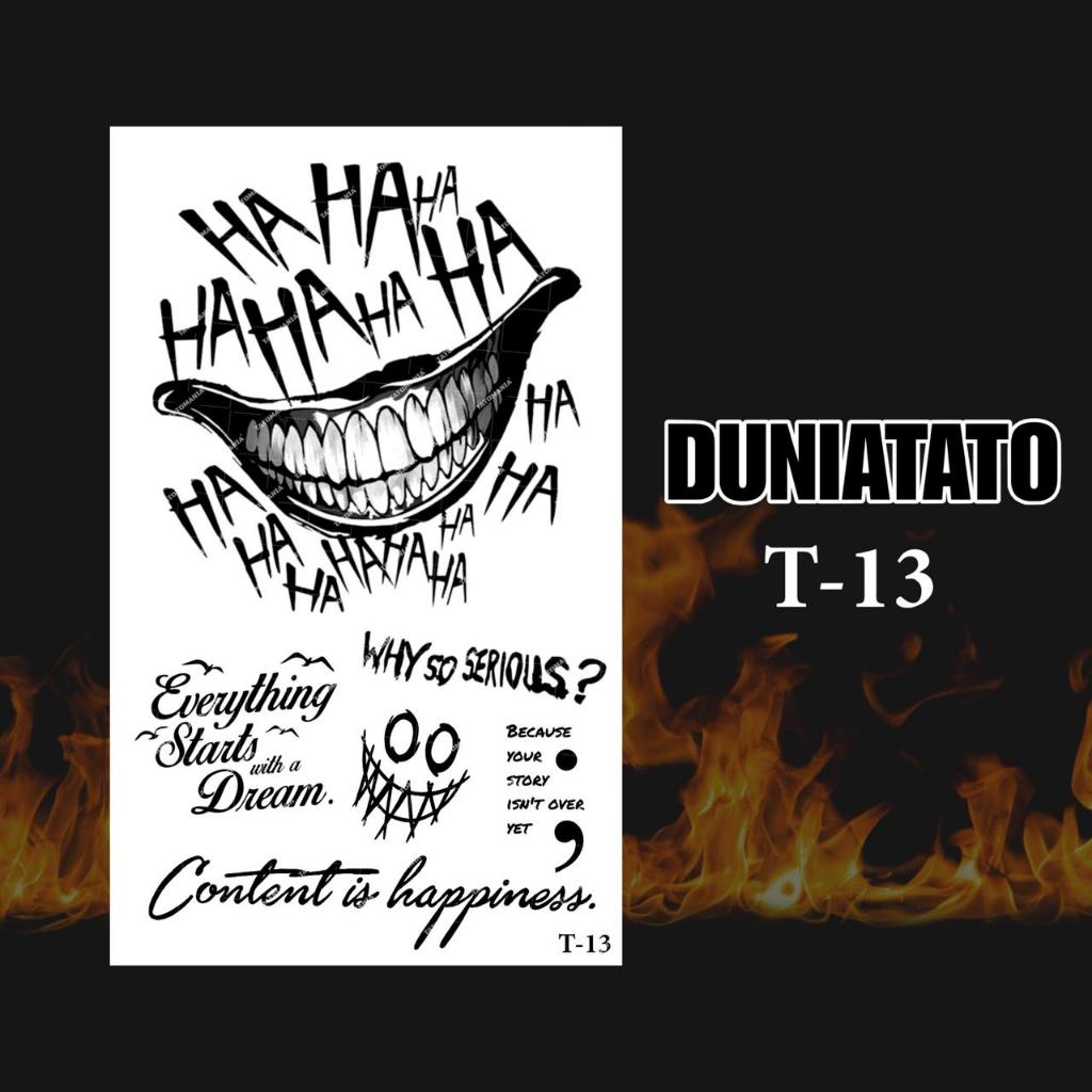 Duniatato-Stiker tato temporer semi permanen tulisan-13