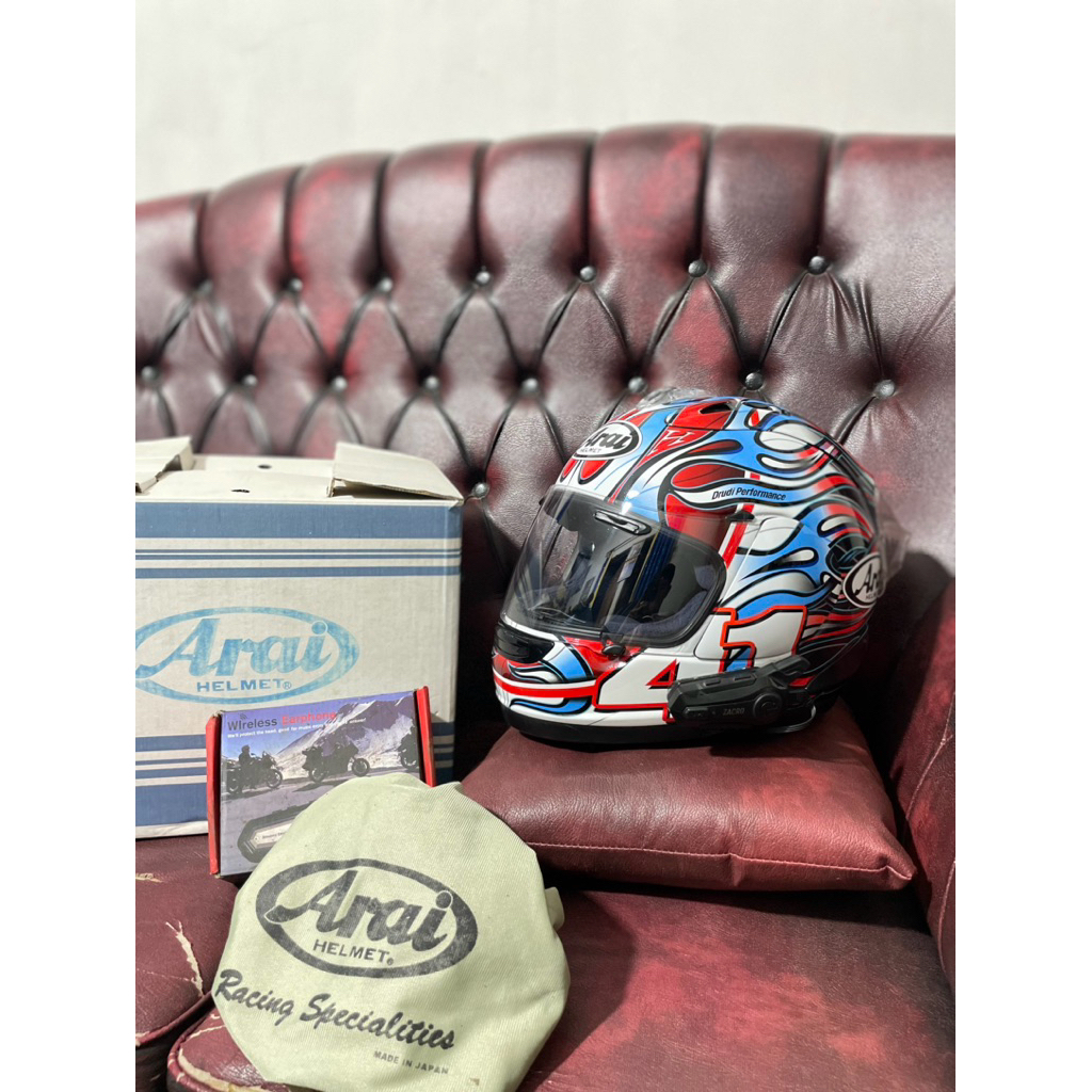 haga wsbk copy arai 1:1