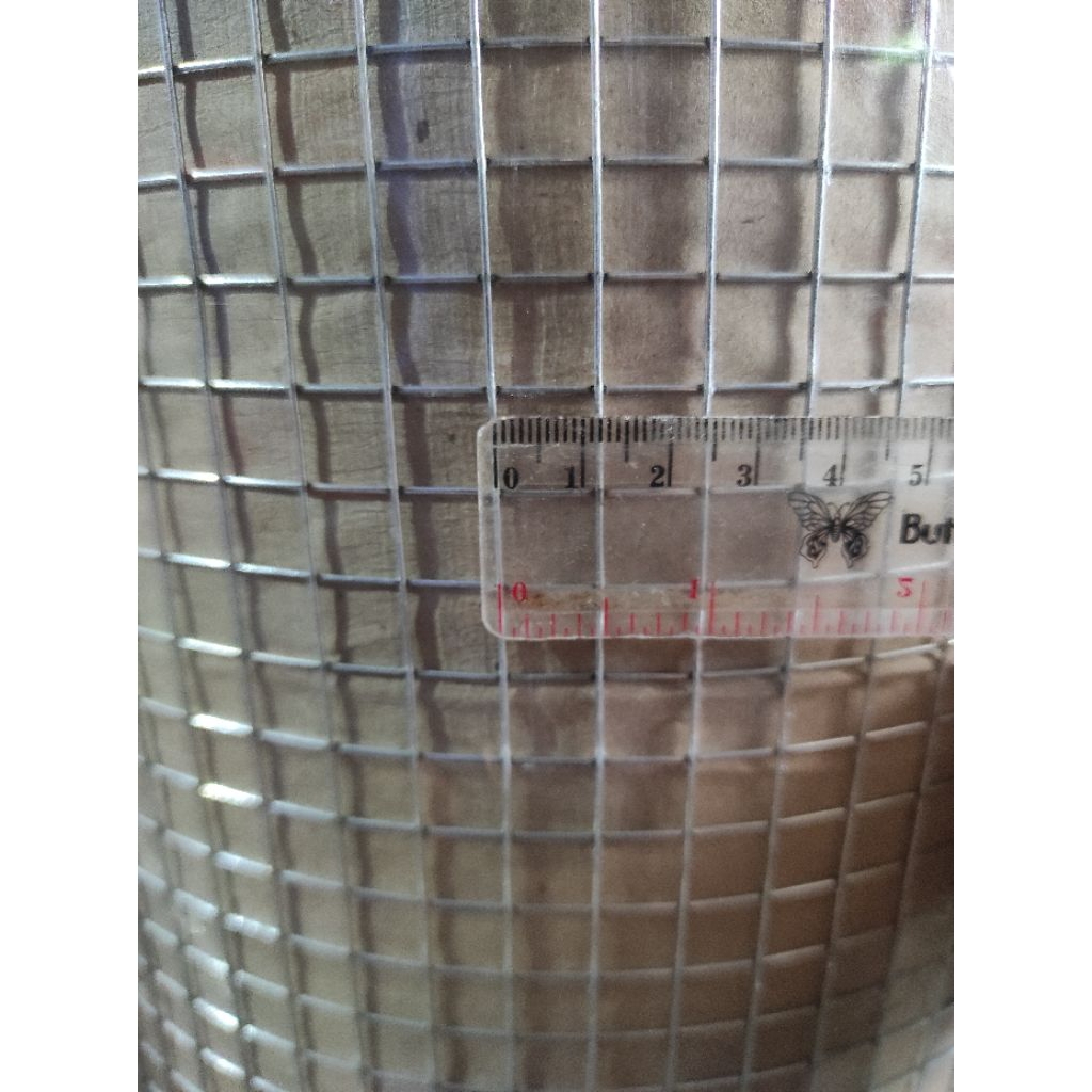 wiremesh galvanis tebal 1,2mm | lubangan 12x12mm