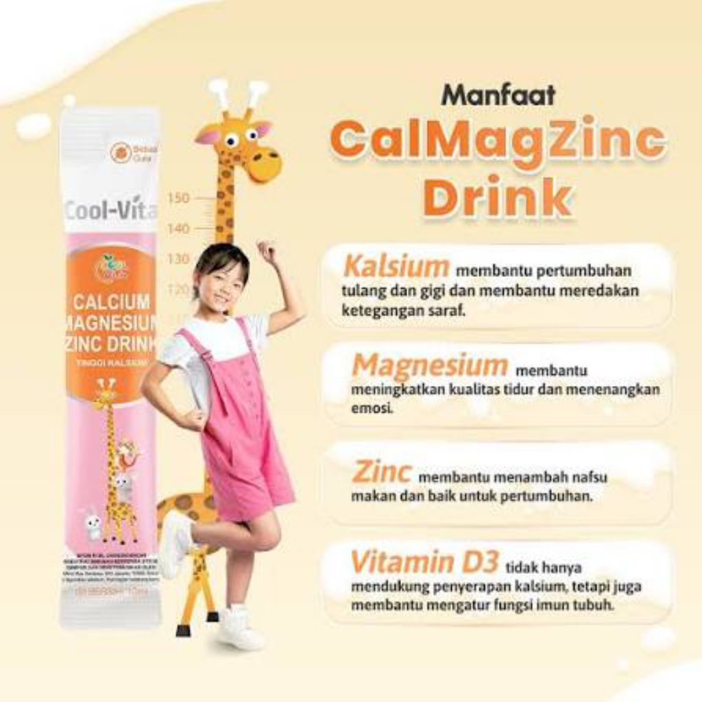 Coolvita Calcium Magnesium Zinc Drink (Calcium+ Drink)